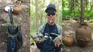 Kaya mendadak! Temuan gentong harta simpanan buyut || Indonesian Metal Detector || Treasure Hunting