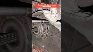 Penyebab starter kasar pada Yamaha Mio #fyi #starter #yamaha #mio #5TL #mechanic #gigi  #cvt