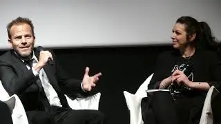True detective S3 - Q&A with Stephen Dorff and Charlotte Blum (clip 4K)