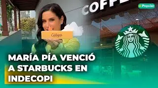 Mar&iacute;a P&iacute;a Copello le gana a Starbucks: Indecopi aprueba su marca Catitejas tras apelaci&oacute;n #elpopular
