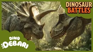 🦖The Epic Dinosaur Battle💥⚔️ | Fossil🦴 | Dinosaurs Rhymes for Kids | Kids Songs | DebariTV