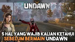 5 Hal Yang Wajib Kalian Ketahui Saat Bermain UNDAWN - Tips dan Trik Undawn