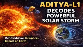 ISRO&rsquo;s Aditya-L1 has decoded a powerful solar storm 🌞🛰️.