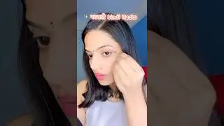 Navratri Bindi idea #navratri #getreadywithme #makeuptutorial #shortsfeed #ytshortsviral #fypyoutube