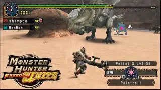 MHFU| Elder quest Lv****: The silver horn ( Hunt the white monoblos )