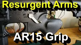 Cal Featureless AR15 Grip From Resurgent Arms