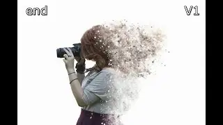 Tutorial Photoshop CS6 [Disintegration effect]