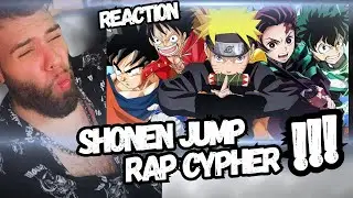 This was crazy!!!🔥SHONEN JUMP RAP CYPHER SONG/Reaction🔥