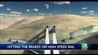 Newsom tackles high-speed rail in state of the state