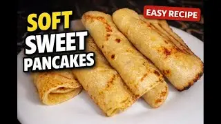 Soft Homemade Pancakes | Easy Breakfast Recipe 