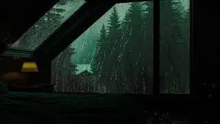 Soothing Rainy Day Vibes With Forest Rain🌧️Easy to Deep Sleep, Relaxation, And A Peaceful Night
