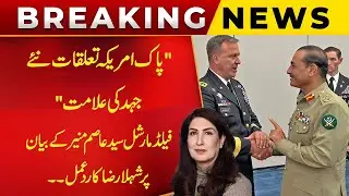 FM Asim Munir&rsquo;s Second U.S. Trip | PPP Leader Shehla Raza Reaction | Breaking News | Public News