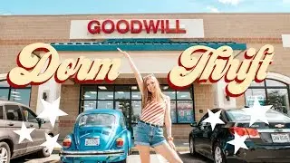 THRIFT WITH ME FOR DORM DECOR!