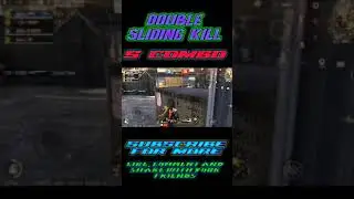 5 COMBO WITH DOUBLE SLIDING KILL | BGMI | SOA SQUAD #shorts