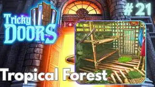 Tricky Doors Level 21 Tropical Forest Full walkthrough || Tricky Doors Gameplay