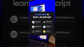 Websites to learn java script #programming #development #webdevelopment #javascript #shorts
