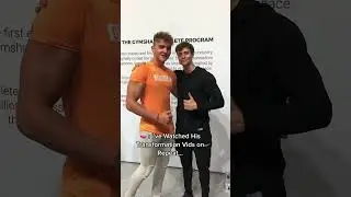Meeting David Laid 🐐 #davidlaid #zyzz #fitness #gymtok #transformation #bodytransformation