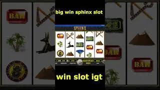 🎰 GROSSA VITTORIA Slot IGT Sphinx - Giri Fortunati e Vincite Sorprendenti! 🤑 #sphinxslot #sphinx