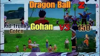 Gohan  -  Goten  -  Kid Trunks - VS 150 (Horde Mode) (No Commentary)