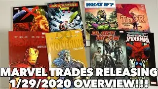 New Marvel Trades Releasing (1/29/2020) Overview!
