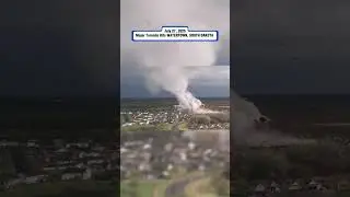 Major Tornado Hits WATERTOWN, SOUTH DAKOTA Right 2 #tornado #epicweather #weather