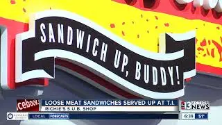Richie's S.U.B. Shop serves up loose meat sandwich