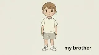 Meraki Speech Therapy Support Video: Learn about My Family (slow version)