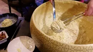Grana Padano Cheese Wheel vs Oven Baked - Luxembourg