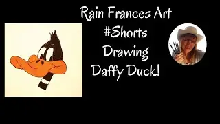 Drawing Daffy Duck 😏 #SHORTS 😏 How To Draw Daffy Duck; How To Draw Looney Tunes Tutorial