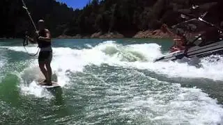 Caprice Surfing Boat to Boat Take No. 1