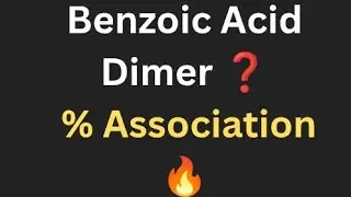 2g Benzoic Acid Benzene Mein | Dimer Formation | Freezing Point Depression | Class 12 Chemistry