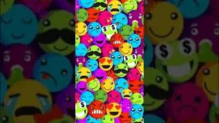 Mobile emoji wallpaper,  Emoji smile