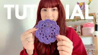 porta copo de crochê com ponto granny 🎀 fácil, rápido e perfeito para iniciantes!