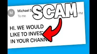SMALL YOUTUBERS DON'T FALL FOR THIS SCAM! #scam #small #new #youtubers #scam #cybersecuirty #tips