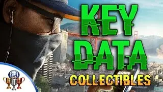 Watch Dogs 2 Key Data Locations - All 24 Key Data Collectibles (Research Trophy & Achievement)