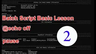 2 Open and Close Program batch script command