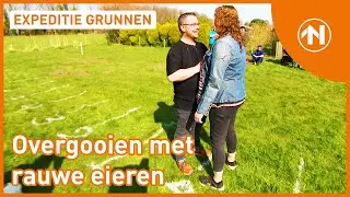 Een traditie met Pasen: Eiergooien in Noordbroek