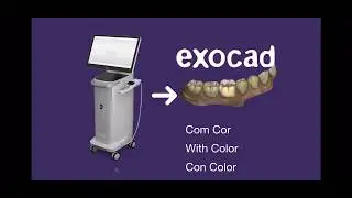 Colored Dentsply Sirona Scans in Exocad (EN) 🇺🇸