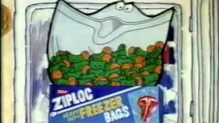 Ziploc freezer bags - ad from 1981