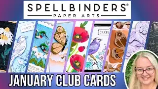 Spellbinders January Kits 2026 | Handmade Cards That Impress