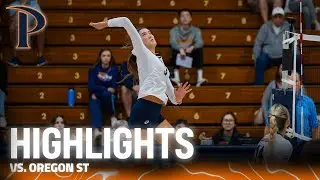 Women's Volleyball | Pepperdine Earns Final Home Win 3-2 vs. Oregon St.
