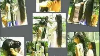 Hong braids Hoai's hair 3 times!
