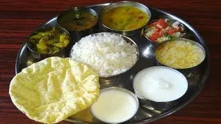 South Indian Thali recipe | Veg South Indian Lunch Menu Ideas | Karnataka Style Thali by Tasty&easy