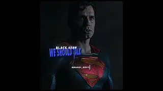 Who Would Win In This One | Superman x Black Adam Edit-MONTAGEM BATCHI | #superman #blackadam