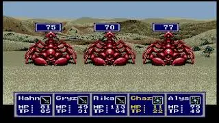 Phantasy Star IV 12/22/19 team combination attacks combo examples