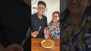 Cook with Mudrit & Harsheen: Episode 6 - DESI PASTA RECIPE ❤️ | #shorts