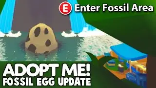 *NEW* Adopt Me Fossil Egg LOCATION CONFIRMED! Adopt Me Fossil Egg Update Release Soon News And Leaks