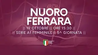Serie A1F [5^]: Nuoro - Ferrara