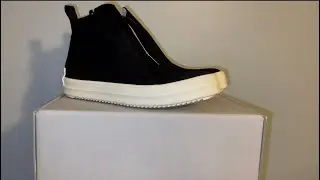 I Finally Was Able To Get My Size! ( Unboxing Rick Owens DRKSHDW Slip On &lsquo;Black&rsquo; )