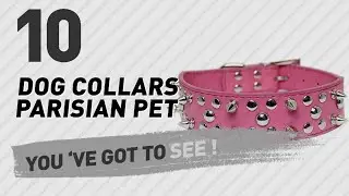 Dog Collars Parisian Pet // Top 10 Most Popular